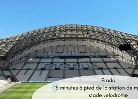 T4 Prado Velodrome Plage 3 Chambres Марсель Экстерьер фото